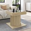 vidaXL Coffee Table Sonoma Oak Engineered Wood Medium Coffee Table