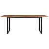 vidaXL Dining Table 78.7"x39.4"x29.5" Solid Wood Acacia