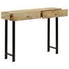 vidaXL Console Table Mango wood brown Solid mango wood Standard