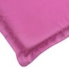 vidaXL Sun Lounger Cushion Pink Oxford fabric 78.7 in x 23.6 in x 1.6 in