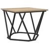 vidaXL Coffee Table 3 pcs Sonoma oak 19.7" x 19.7" x 15.7