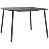 vidaXL Garden Table Anthracite Steel (e-coated and powder coated)