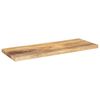 vidaXL Table Top Natural Solid mango wood 27.6x11.8 in Durable