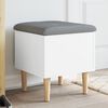 vidaXL Storage Bench White