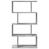 vidaXL Room Divider Bookcase Concrete grey Engineered wood Large