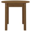 vidaXL Coffee Table Honey Brown Solid Pine Wood Compact Durable