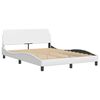 vidaXL Bed Frame White