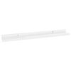 vidaXL Wall Shelves 4 pcs High Gloss White 23.6"x3.5"x1.2"