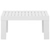 vidaXL Garden Lounge Set White, Anthracite