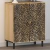 vidaXL Side Cabinet 23.6"x13"x29.5" Solid Wood Mango