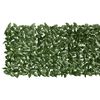 vidaXL Screen Dark green Polyethylene, Fabric 78.7x29.5 in