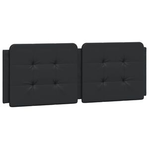 vidaXL Headboard Cushion Black