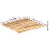 vidaXL Table Top Varies in Mango wood Solid mango wood 27.6x27.6 in