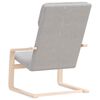 vidaXL Chill Chair Light Grey