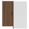 vidaXL Kitchen Wall Corner Cabinet Brown Oak Engineered wood Medium