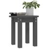 vidaXL Coffee Table Grey Solid pine wood Small Durable Coffee Table