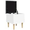 vidaXL Storage Bench White