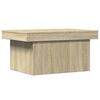 vidaXL Coffee Table Sonoma oak Engineered wood Medium Coffee Table