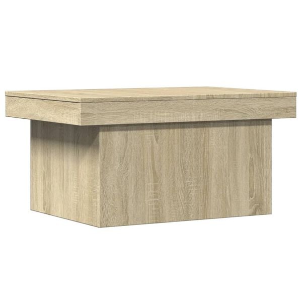 vidaXL Coffee Table Sonoma oak Engineered wood Medium Coffee Table