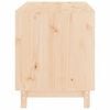 vidaXL Dog House Pine Solid pine wood (untreated) Medium Durable
