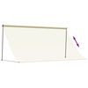 vidaXL Retractable Awning Cream