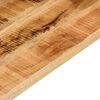 vidaXL Table Top 15.7"x15.7"x1.5" Square Solid Wood Rough Mango