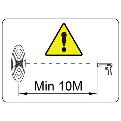 Magnetic Knockdown Pellet Catcher Shooting Target Duck Design