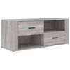 vidaXL TV Cabinet Grey Sonoma Engineered wood Medium TV Cabinet