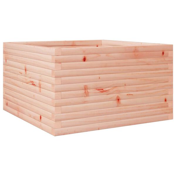 vidaXL Garden Planter Natural wood Solid Douglas wood Medium