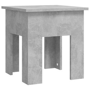vidaXL Coffee Table Concrete Gray Engineered Wood Medium Durable