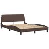 vidaXL Bed Brown