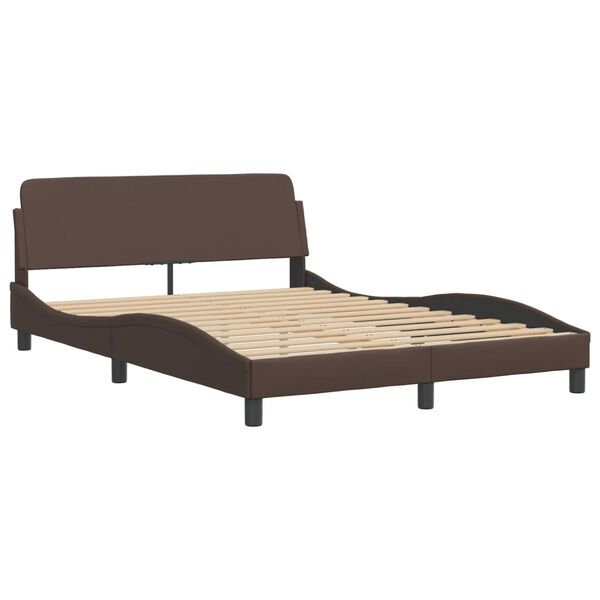 vidaXL Bed Brown
