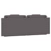 vidaXL Headboard Cushion Gray