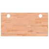 vidaXL Desk Top 43.3x21.7x1.0" Solid Wood Beech