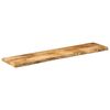 vidaXL Table Top Natural Solid mango wood 70.9x7.9 in Durable