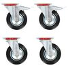 vidaXL Swivel Casters 4 pcs 6.30 "