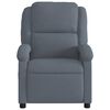 vidaXL Electric Massage Recliner Chair Dark Gray
