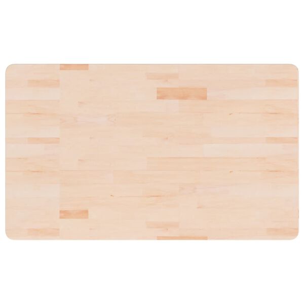vidaXL Bathroom Countertop 100x60x1.0 " Untreated Solid Wood