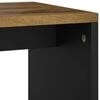 vidaXL Coffee Table Honey Brown and Black