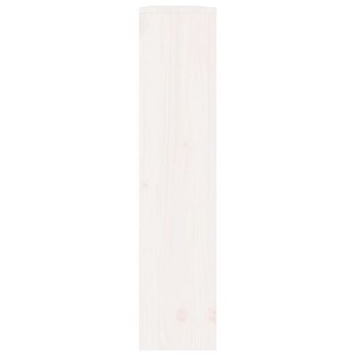 vidaXL Radiator Cover White 66.5"x7.5"x33.1" Solid Wood Pine