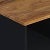 vidaXL Coffee Table Honey brown and black