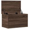 vidaXL Storage Box Brown Oak Engineered Wood Medium Storage Box