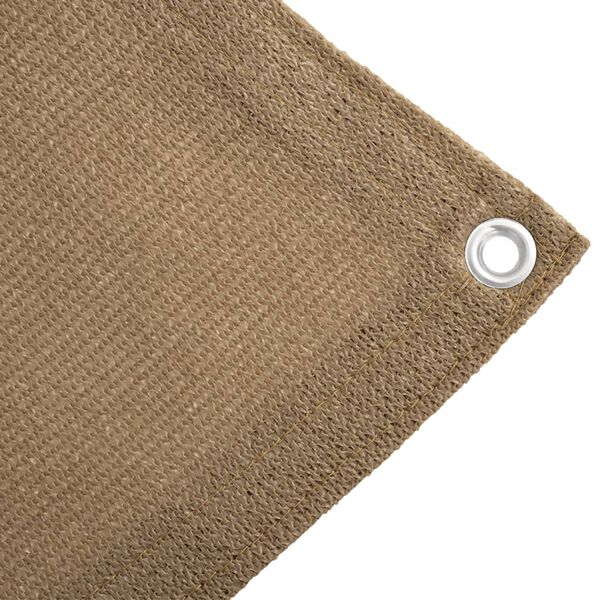 vidaXL Tent Carpet 118.1x157.5" Taupe