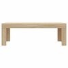 vidaXL Coffee Table Sonoma Oak Engineered Wood Medium Durable