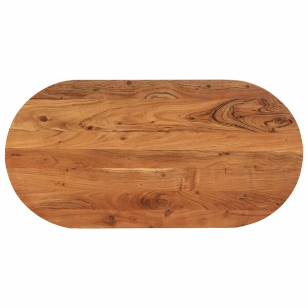 vidaXL Table Top Natural wood Solid Acacia wood Medium Durable