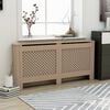 vidaXL Radiator Cover 67.7"x7.5"x32.1" MDF