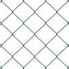 vidaXL Fence Post Green 82.02 x 1.97 ft (2.36 x 2.36 in mesh)