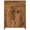 vidaXL Bathroom Cabinet Old Wood 23.6x13.0x31.5" Engineered Wood