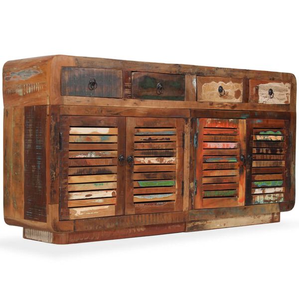 vidaXL Sideboard Solid Reclaimed Wood 59.1"x13.8"x29.5"