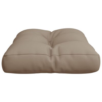 vidaXL Pallet Cushion Taupe 19.7"x15.7"x4.7" Fabric